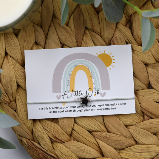 CLEARANCE - A Little Wish Rainbow Bracelet