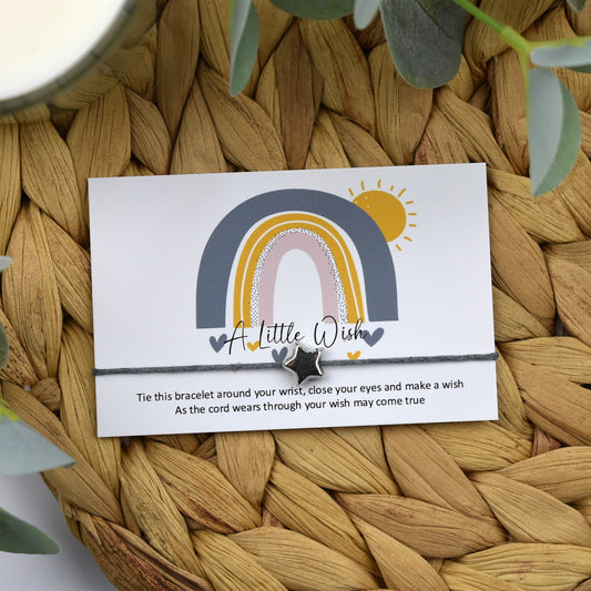 CLEARANCE - A Little Wish Rainbow Bracelet