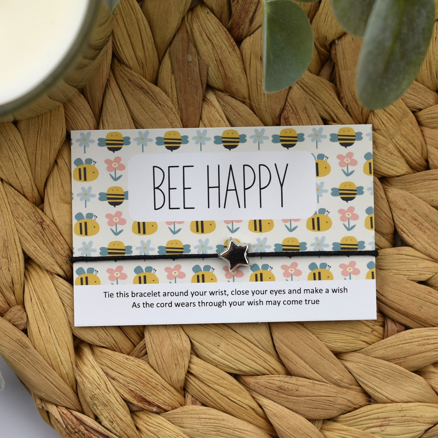 Bee Happy Wish Bracelet
