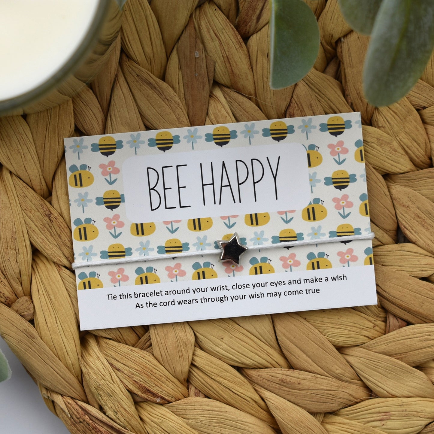 Bee Happy Wish Bracelet