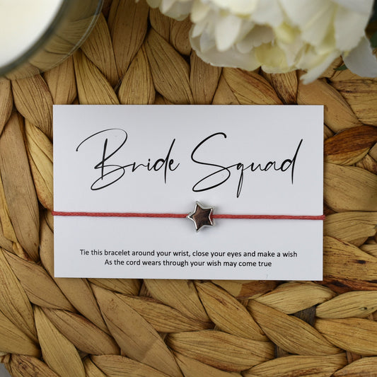 CLEARANCE - Bride Squad Wish Bracelet