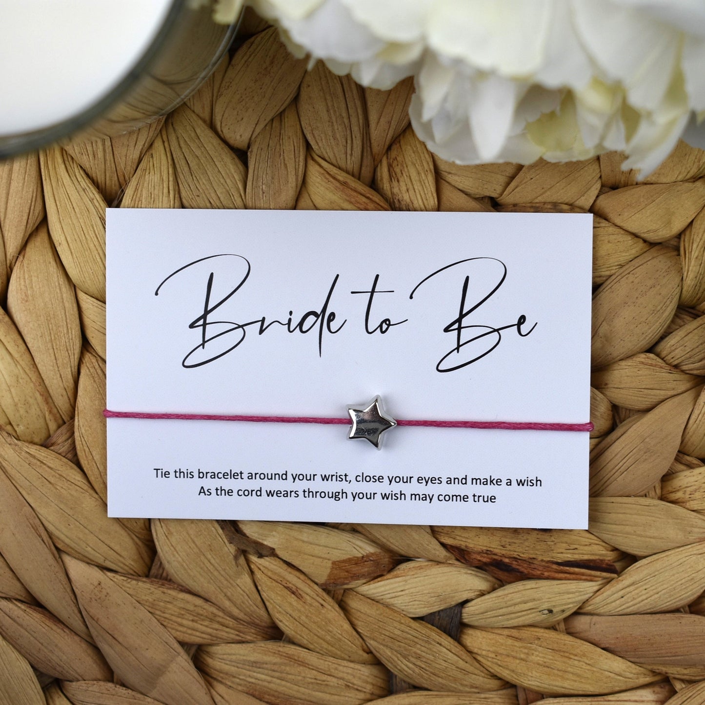 Bride to Be Wish Bracelet