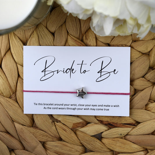 CLEARANCE - Bride to Be Wish Bracelet