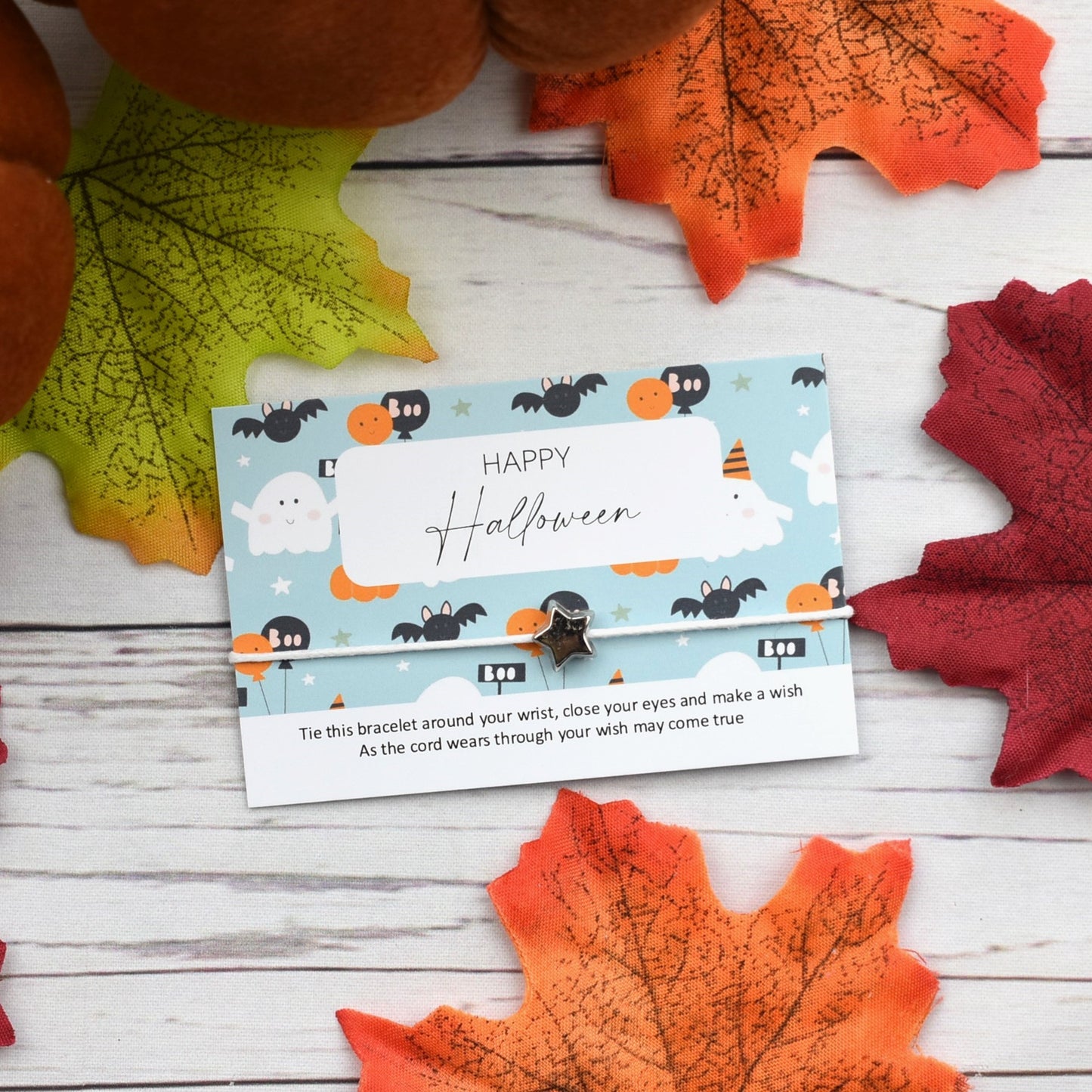 Happy Halloween Wish Bracelet