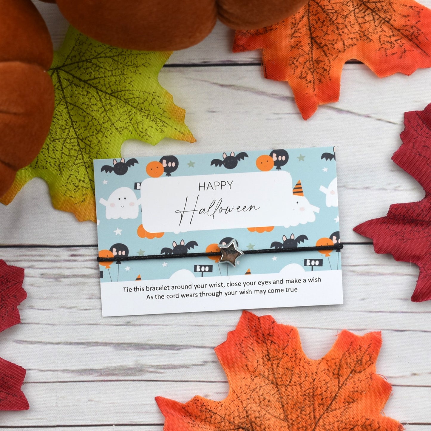 Happy Halloween Wish Bracelet