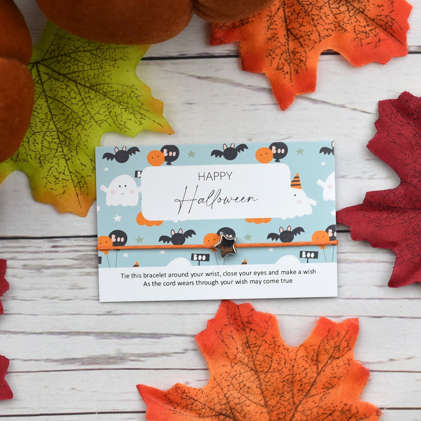 Happy Halloween Wish Bracelet