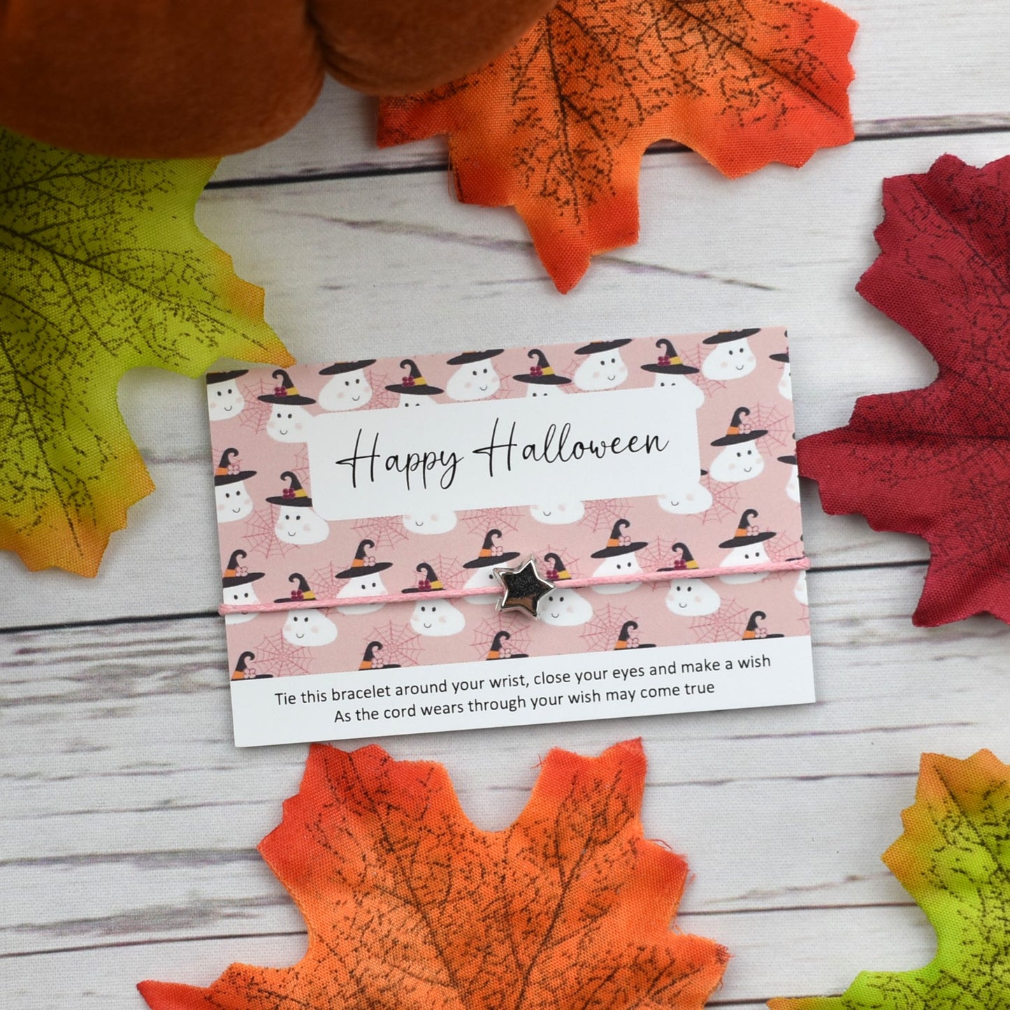 Happy Halloween Wish Bracelet