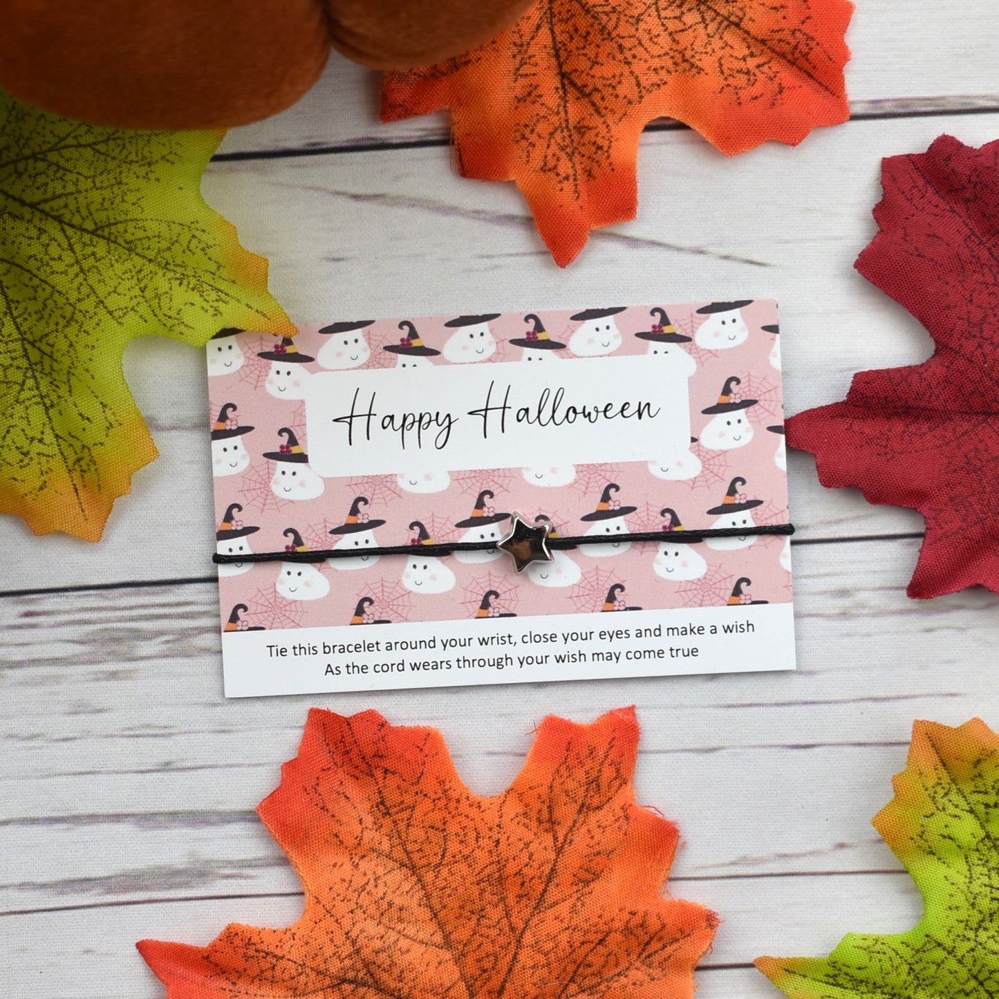Happy Halloween Wish Bracelet