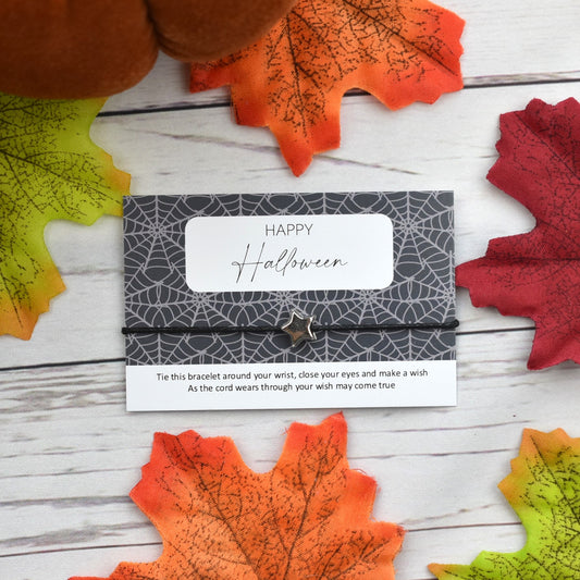 CLEARANCE - Happy Halloween Wish Bracelet