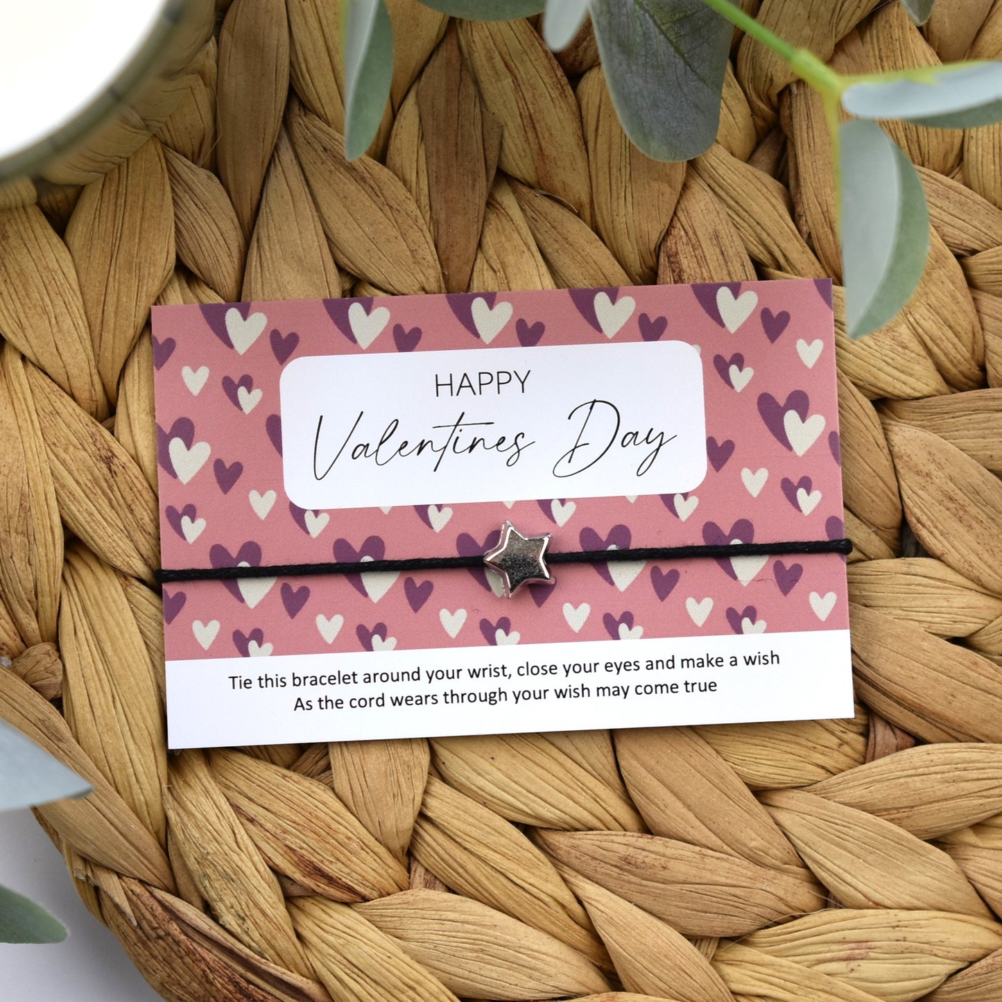 Happy Valentines Day Wish Bracelet