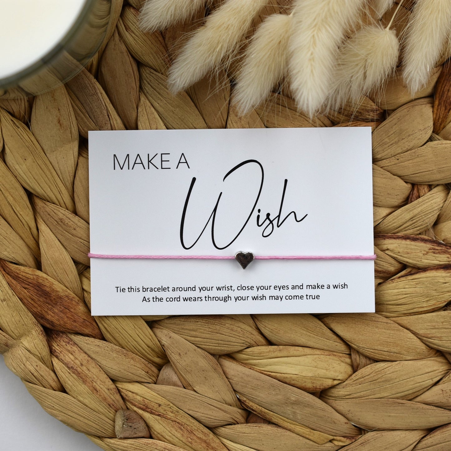 Make A Wish Bracelet | Heart Charm