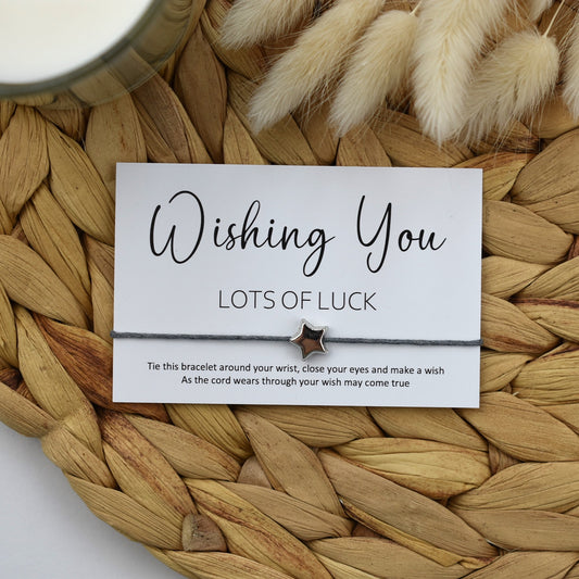 CLEARANCE - Wishing You Lots Of Luck Wish Bracelet