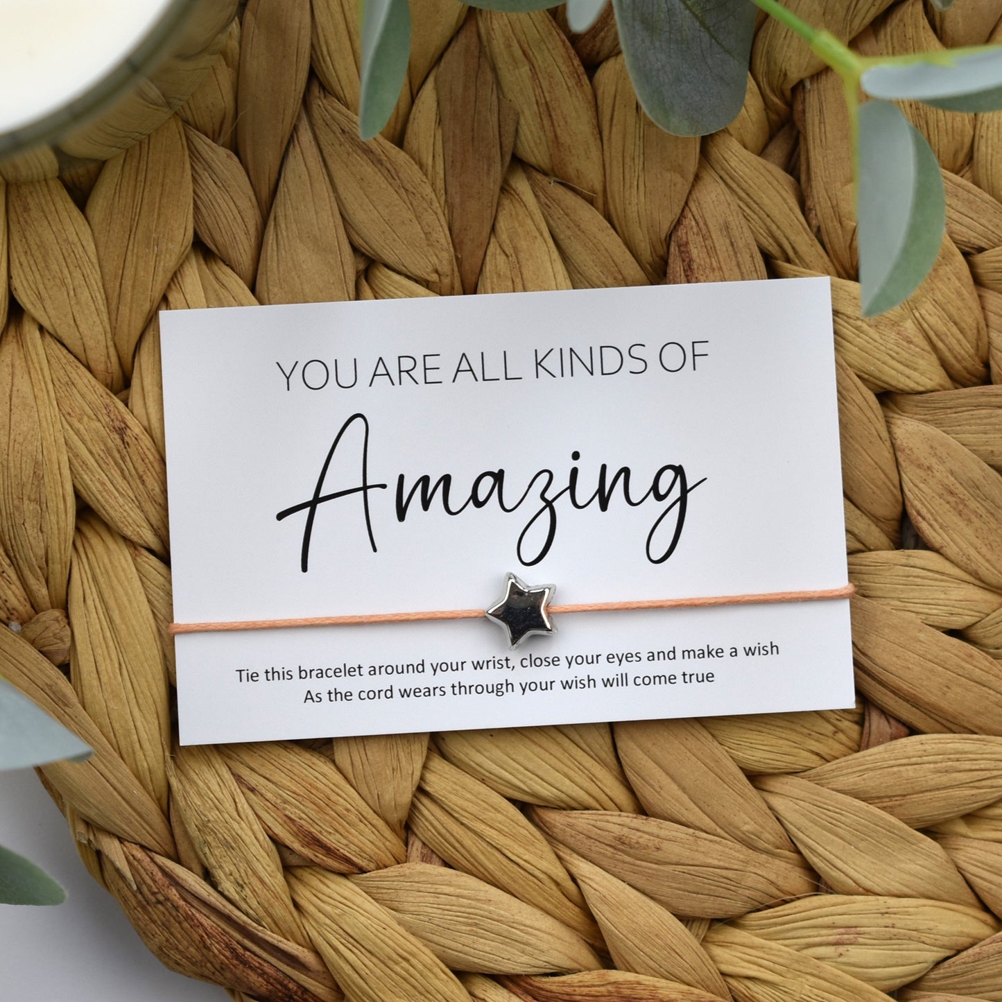 CLEARANCE - You Are All Kinds Of Amazing Wish Bracelet