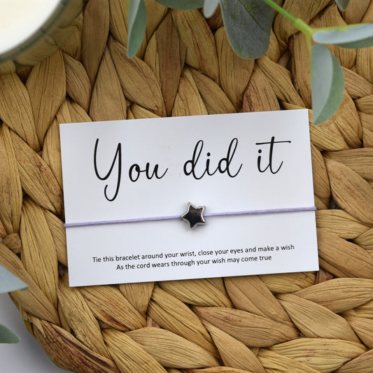 CLEARANCE - You Did It Wish Bracelet