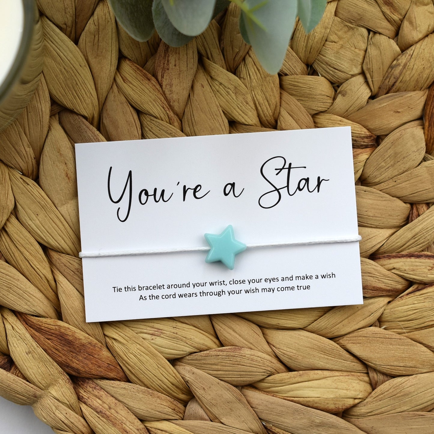 You're a Star Wish Bracelet | Pastel Star