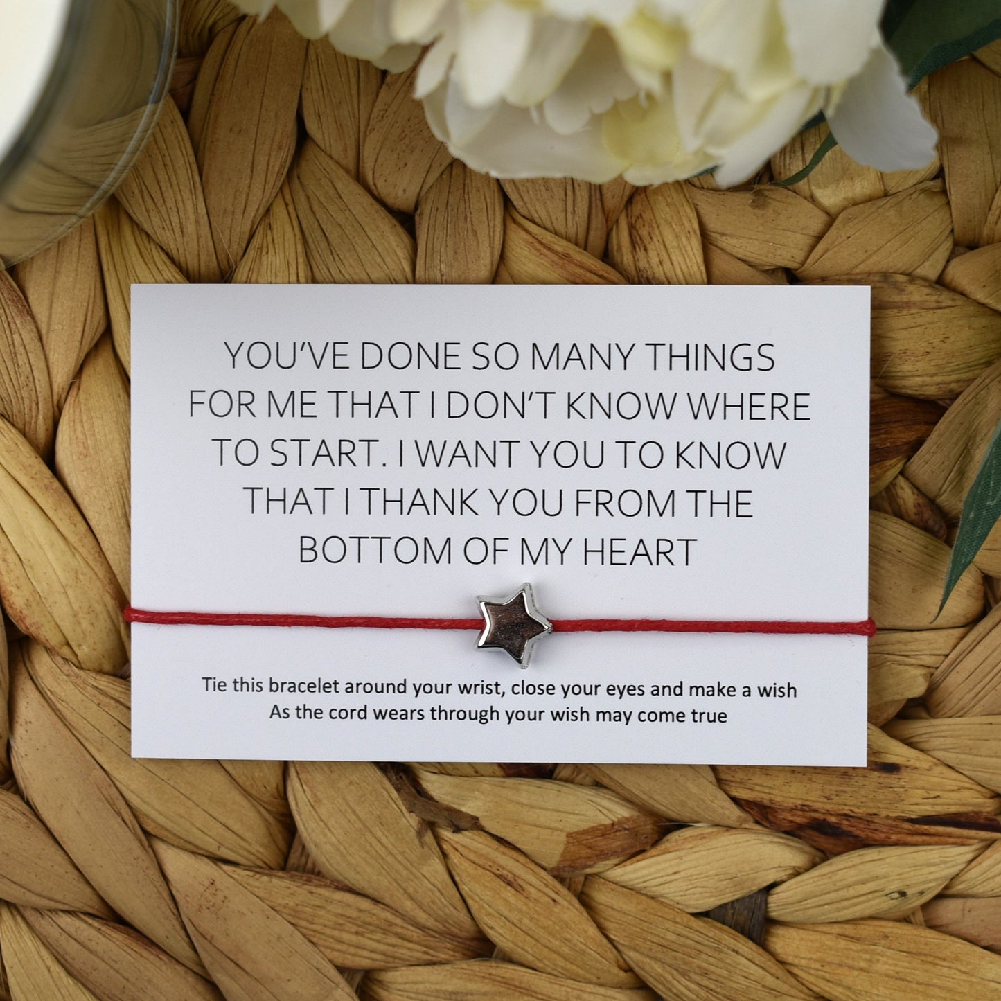You've Done So Many Things For Me Wish Bracelet