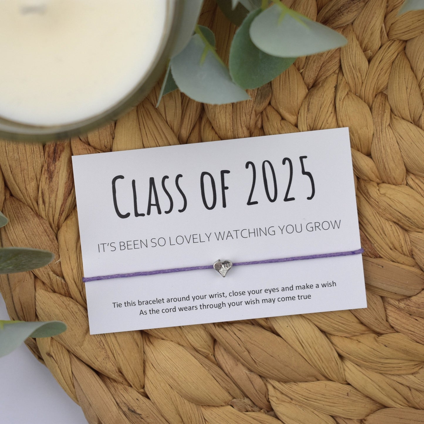 Class of 2025 It's Been So Lovely Watching You Grow | Heart Charm