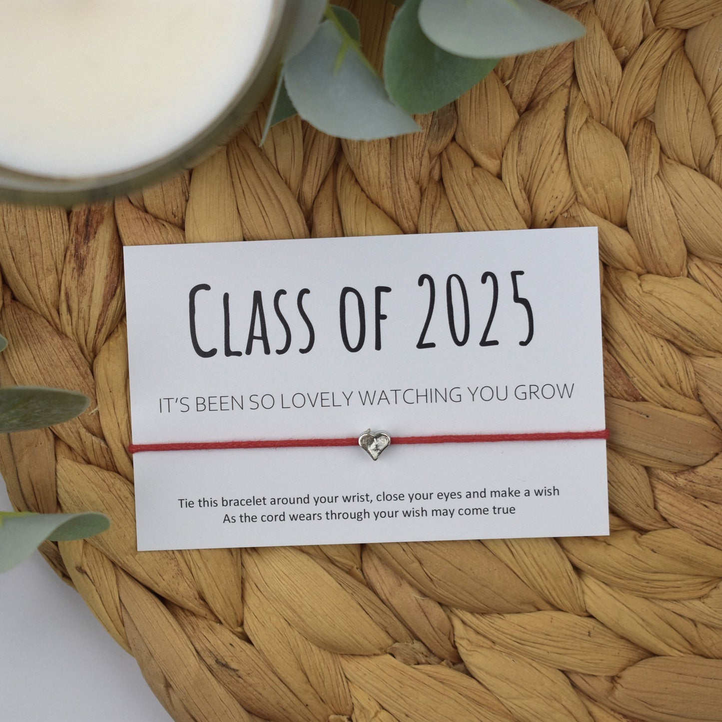 Class of 2025 It's Been So Lovely Watching You Grow | Heart Charm