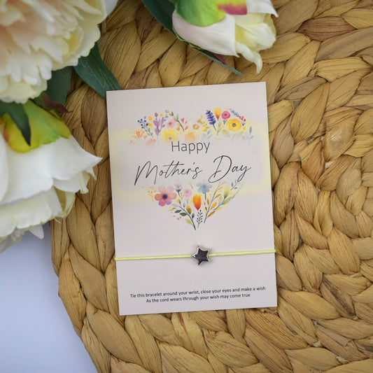 CLEARANCE - Happy Mother's Day Wish Bracelet