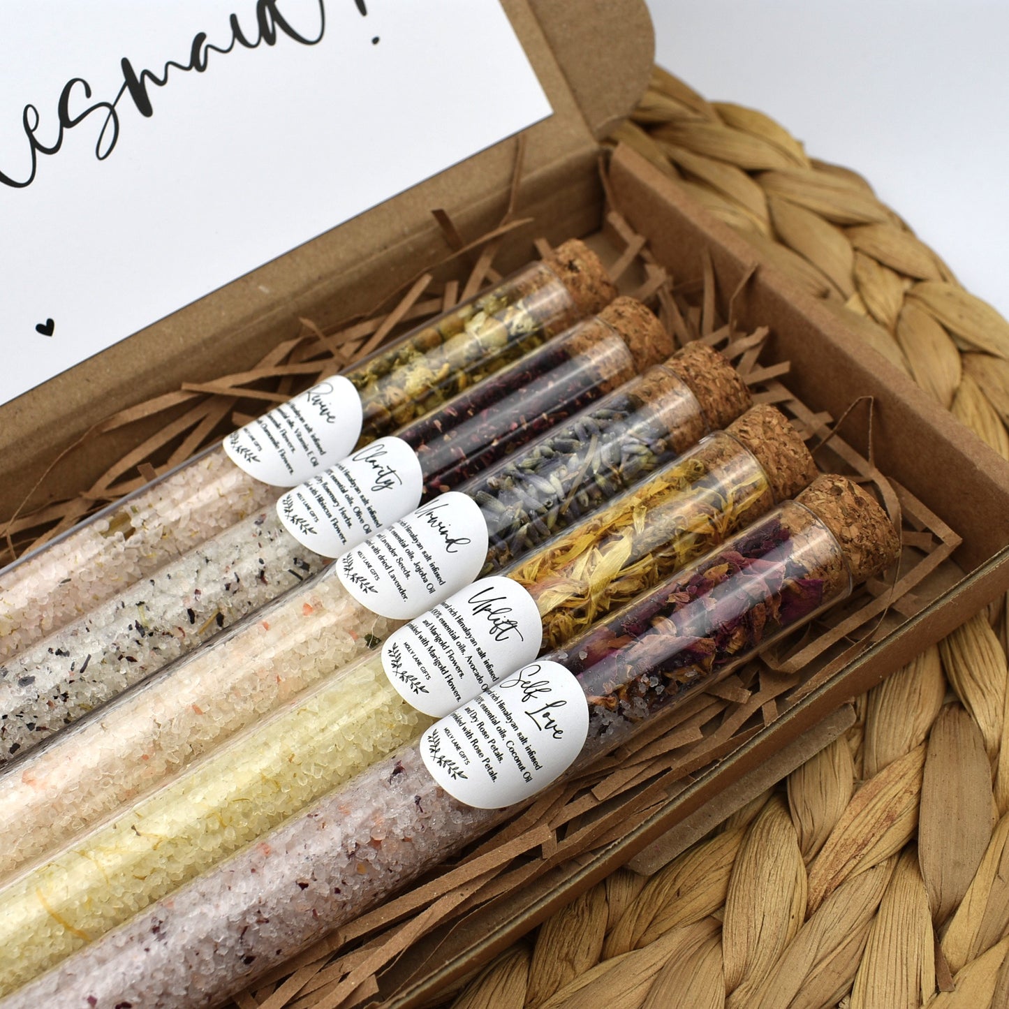 Will You Be My Chief Bridesmaid Bath Salt Gift Set