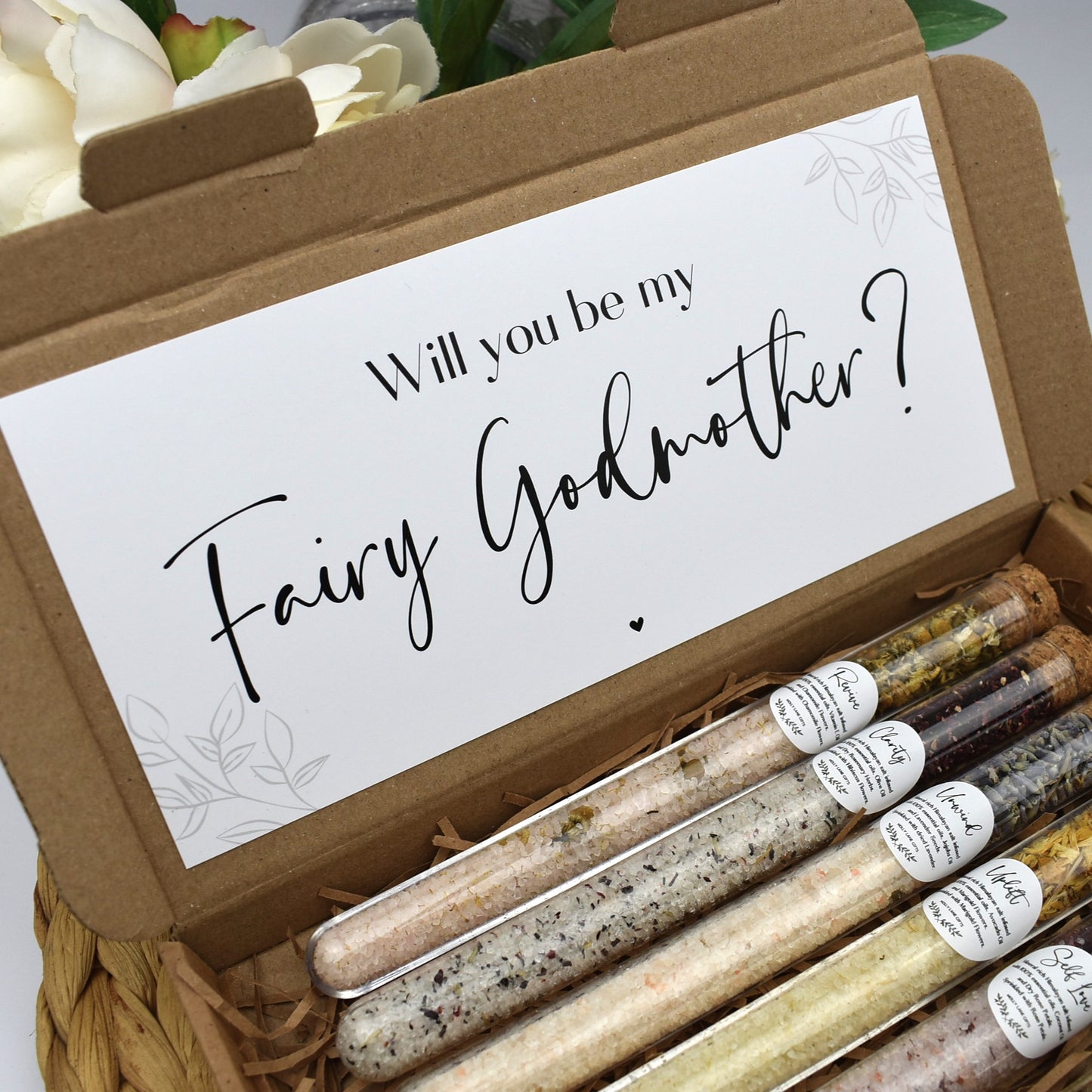 Will You Be My Fairy Godmother Bath Salt Gift Set