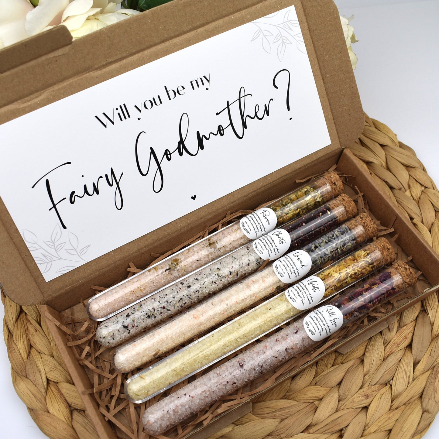 Will You Be My Fairy Godmother Bath Salt Gift Set