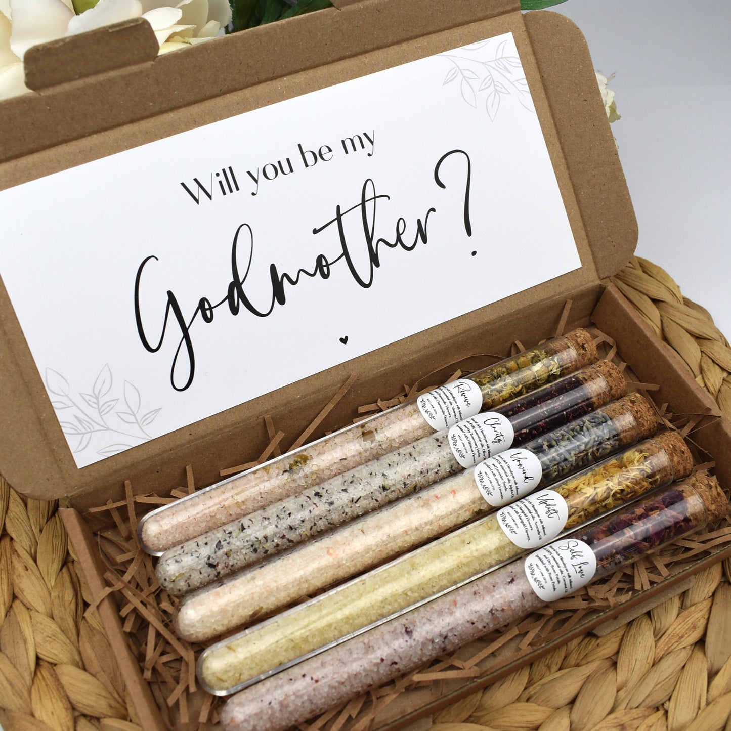 Will You Be My Fairy Godmother Bath Salt Gift Set
