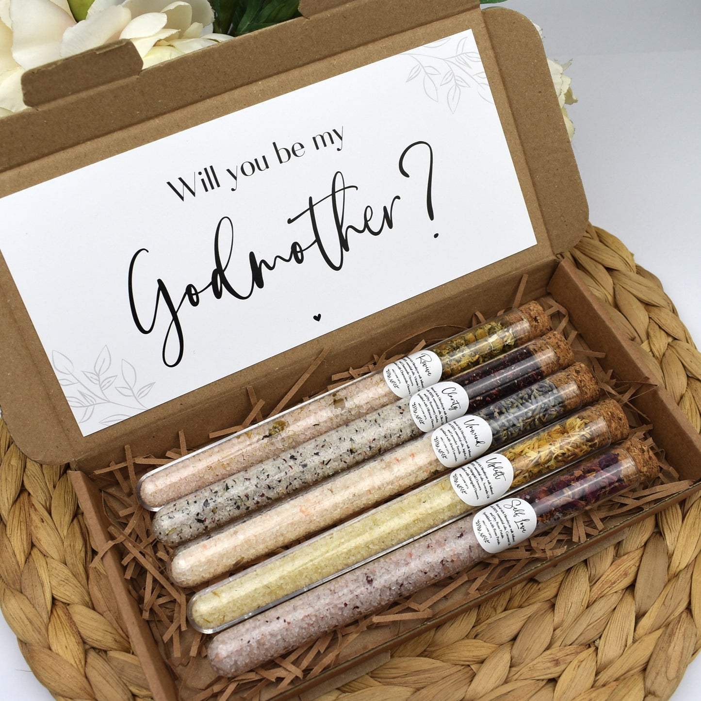 Will You Be My Godmother Bath Salt Gift Set
