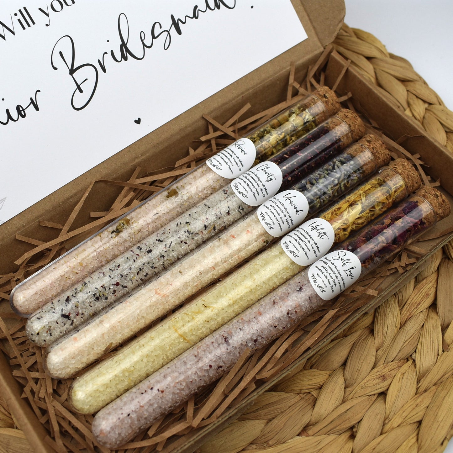 Will You Be My Junior Bridesmaid Bath Salt Gift Set