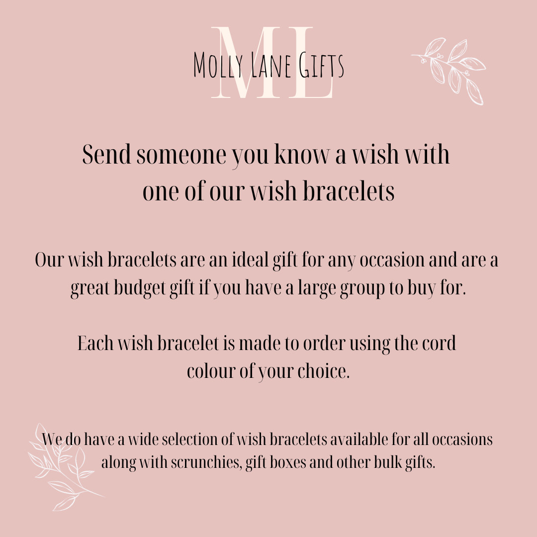 A Christmas Wish Just For You Wish Bracelet