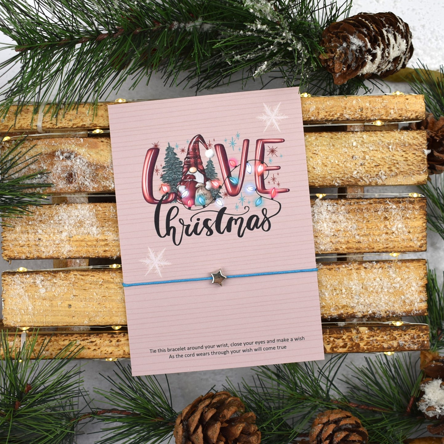 Love Christmas Wish Bracelet