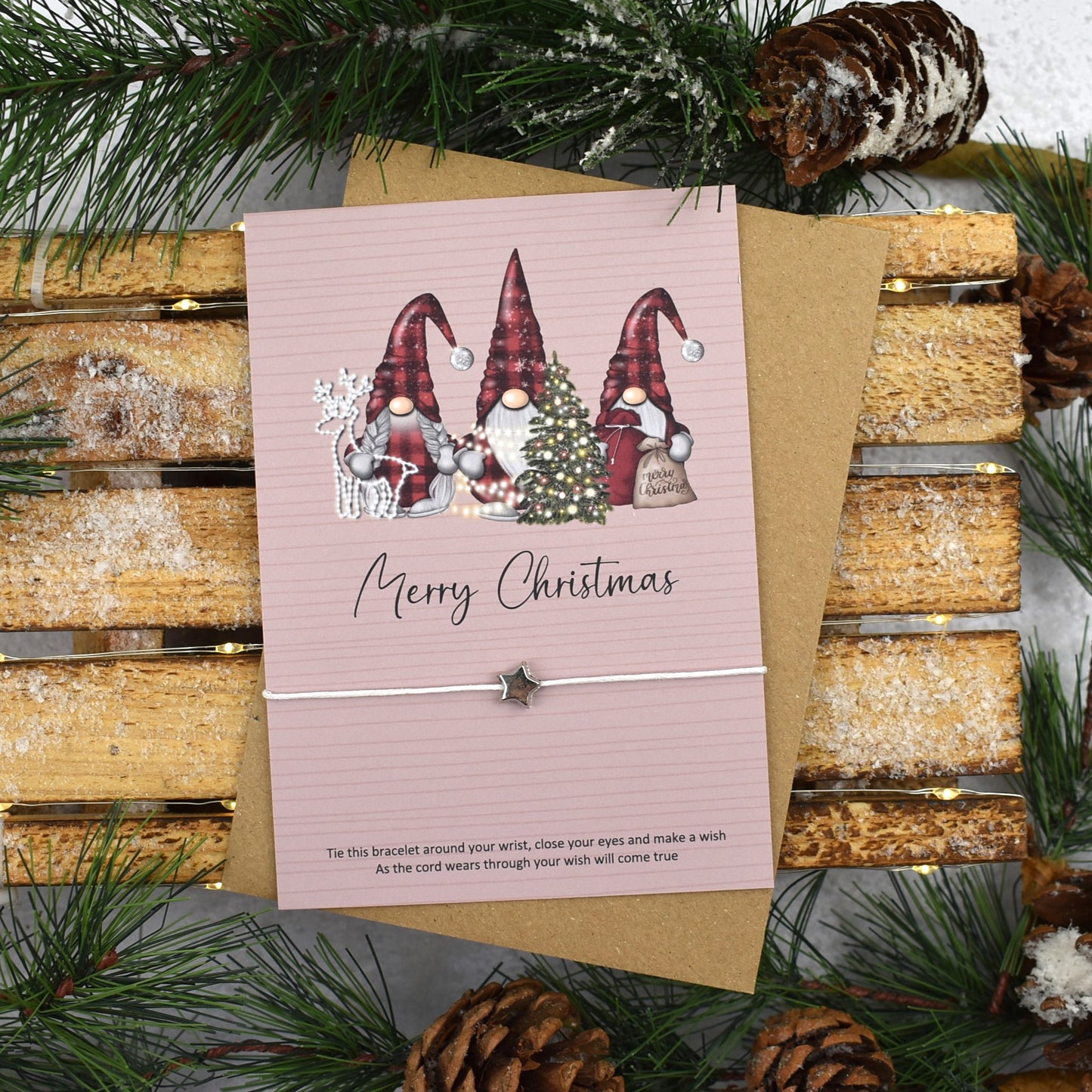 Merry Christmas Wish Bracelet