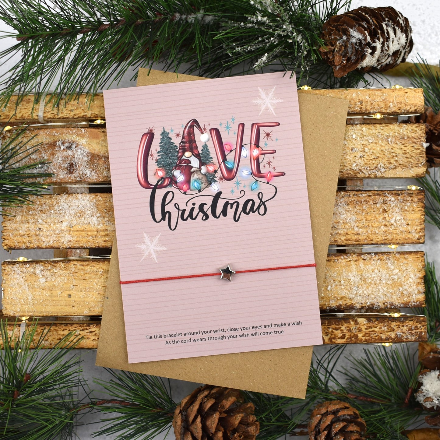 Love Christmas Wish Bracelet