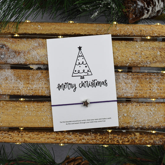 CLEARANCE - Merry Christmas Wish Bracelet