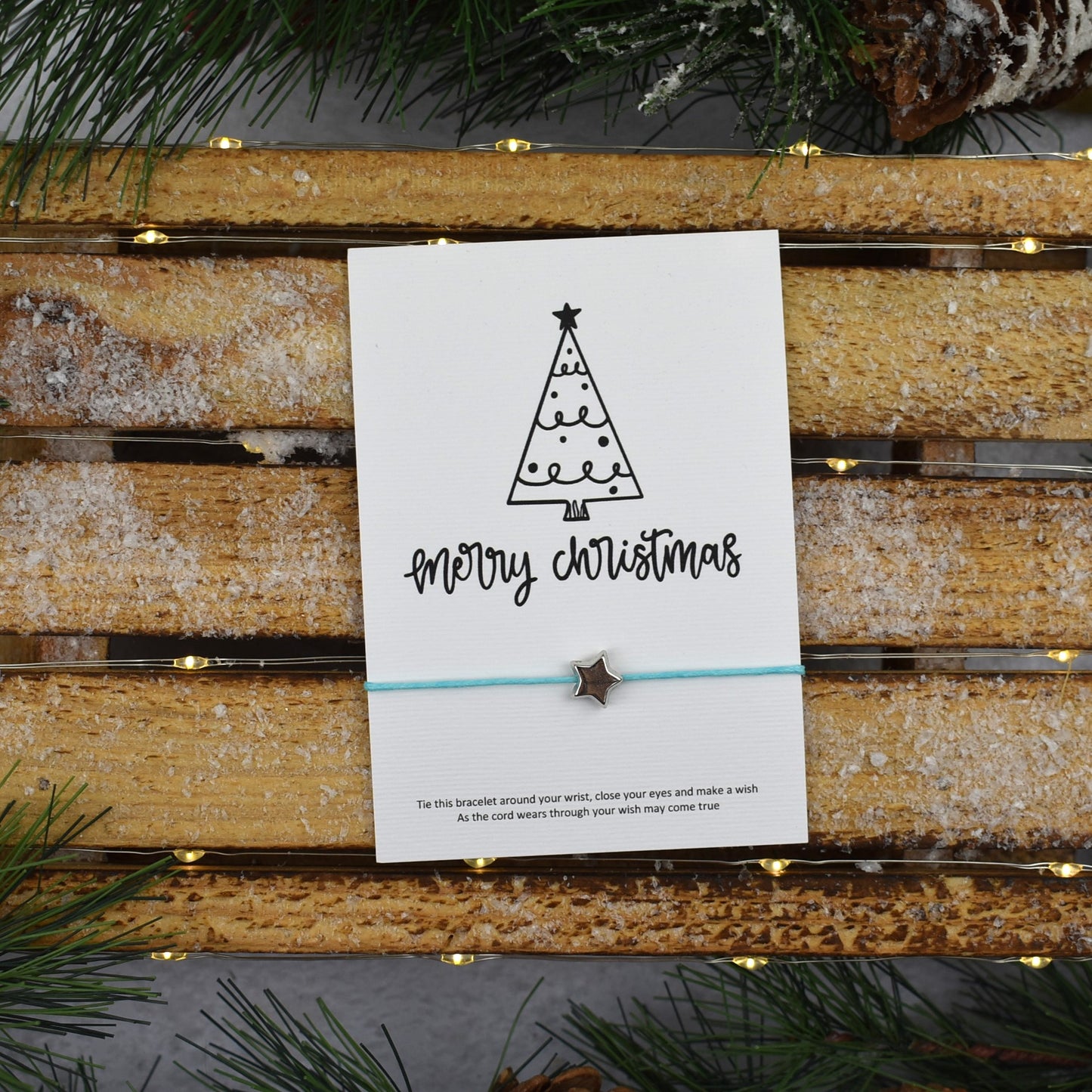 PACK of 5 - Christmas Wish Bracelet
