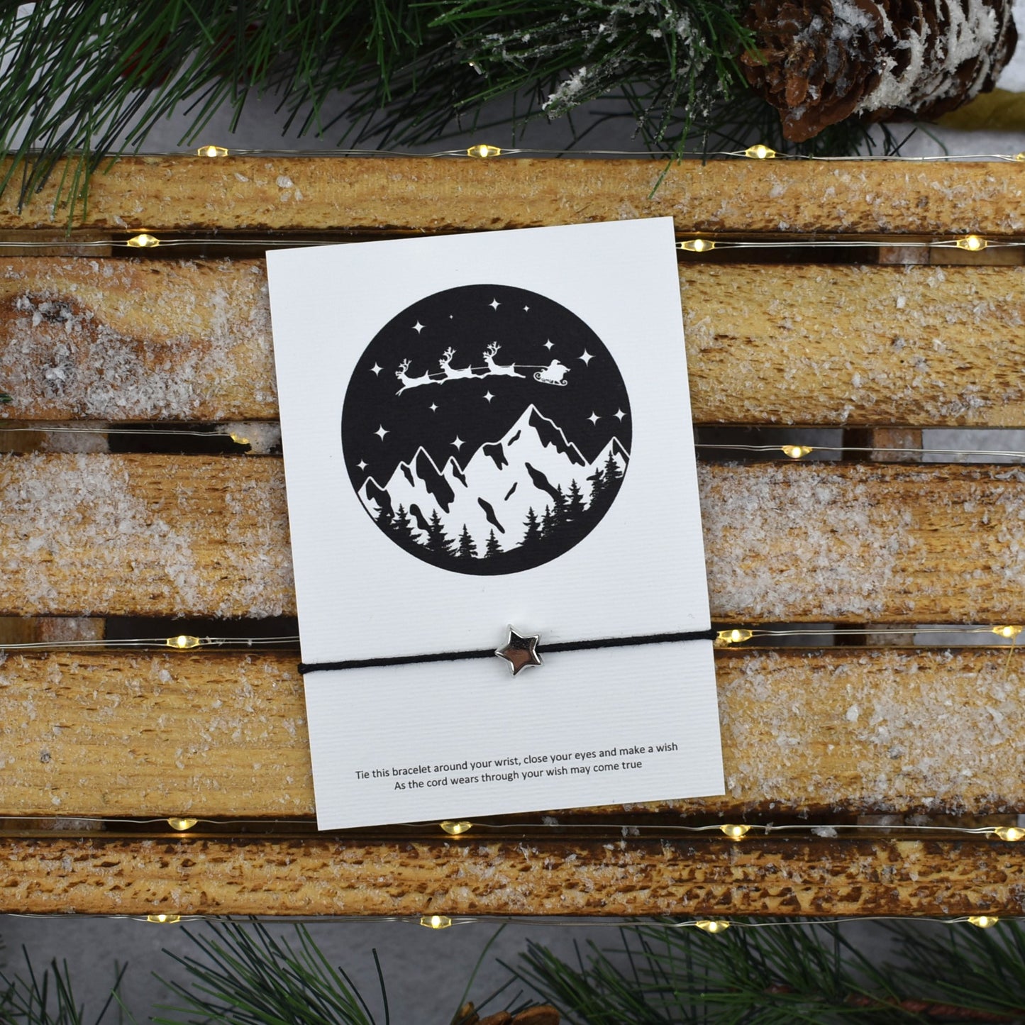 Santa Scene Wish Bracelet