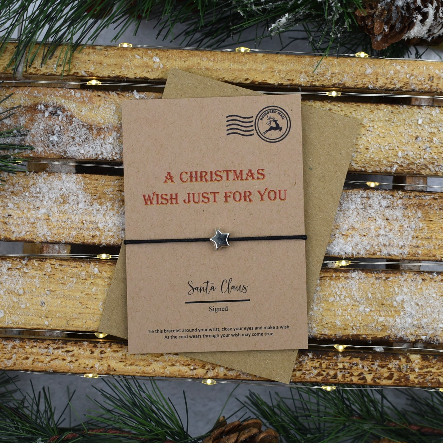 A Christmas Wish Just For You Wish Bracelet
