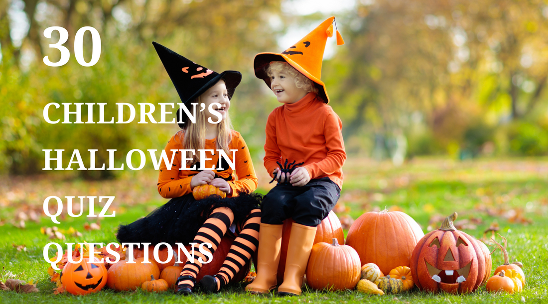 Children's Halloween Quiz Ideas - 30 Questions