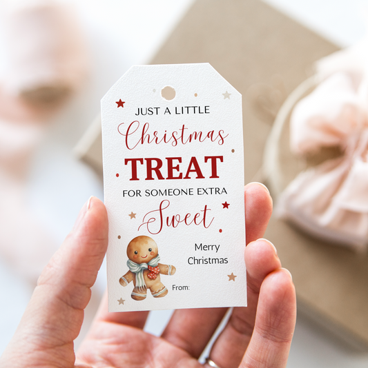 DIGITAL Merry Christmas Gift Tag (1012)