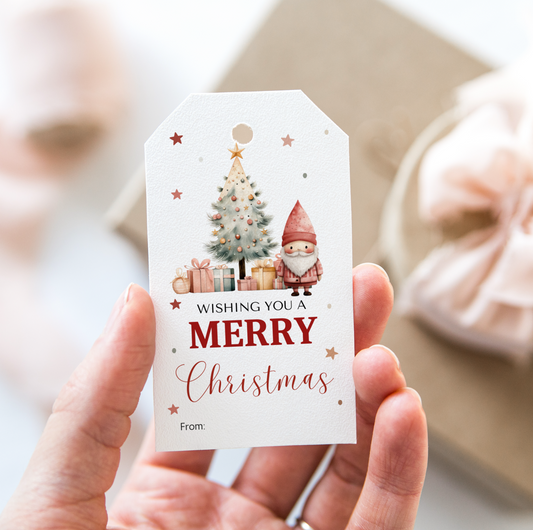 DIGITAL Merry Christmas Gift Tag (1032)