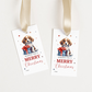 DIGITAL Merry Christmas Gift Tag (1036-2)