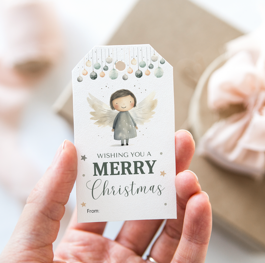 DIGITAL Merry Christmas Gift Tag (1057)