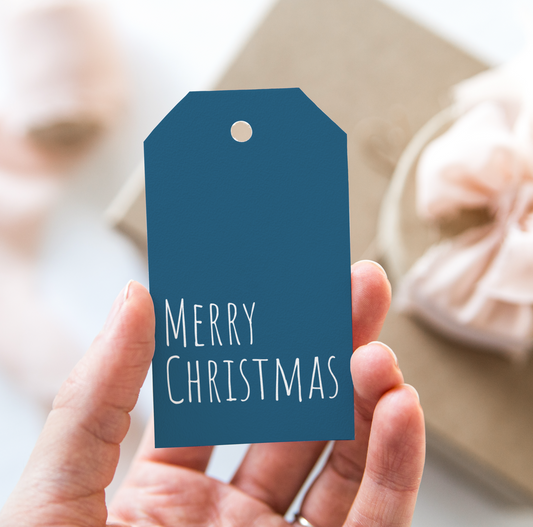 DIGITAL Merry Christmas Gift Tag (1061)