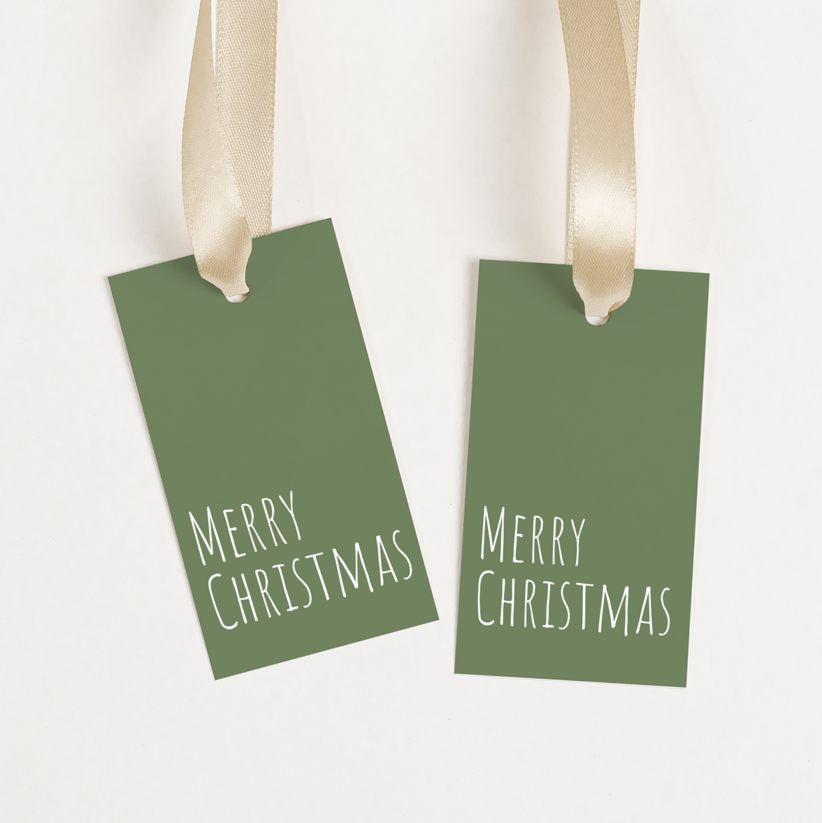 DIGITAL Merry Christmas Gift Tag (1065)