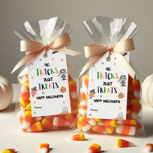 DIGITAL No Tricks Just Treats Gift Tag (2006)