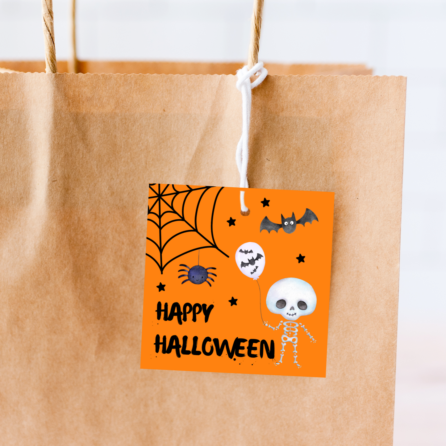 DIGITAL Happy Halloween Gift Tag