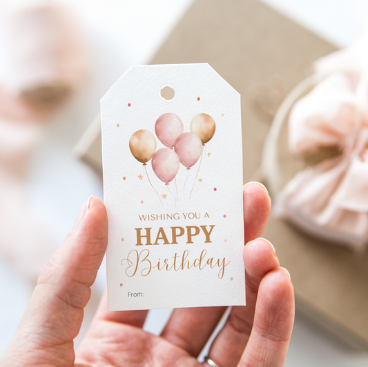 DIGITAL Happy Birthday Gift Tag (3002)