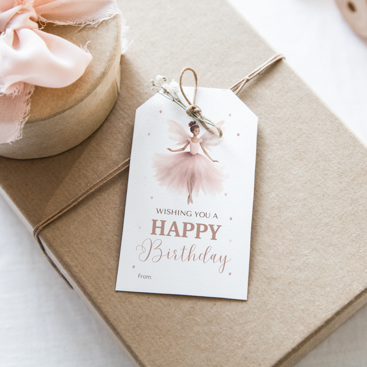 DIGITAL Happy Birthday Gift Tag (3007)