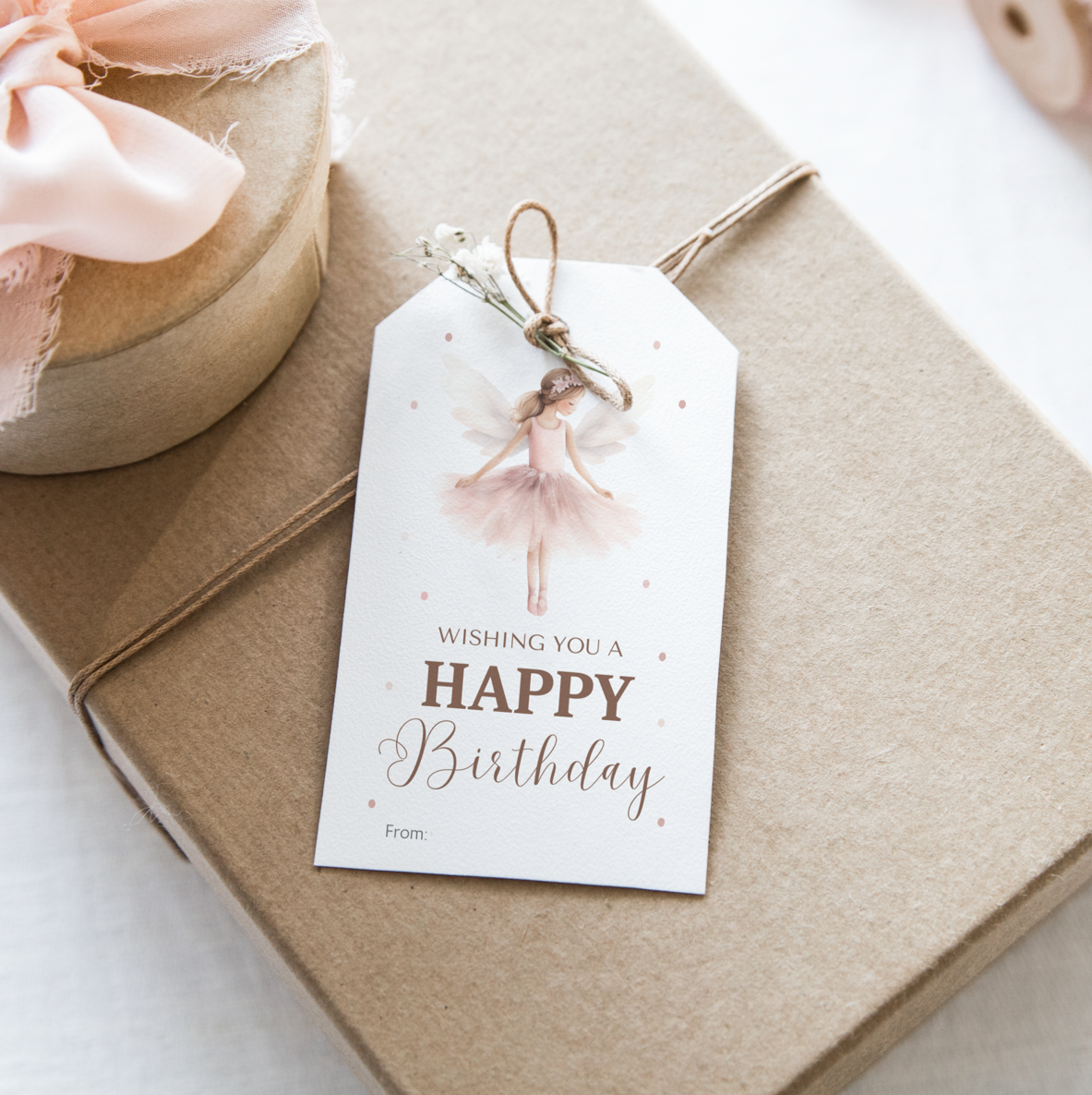 DIGITAL Happy Birthday Gift Tag (3008)
