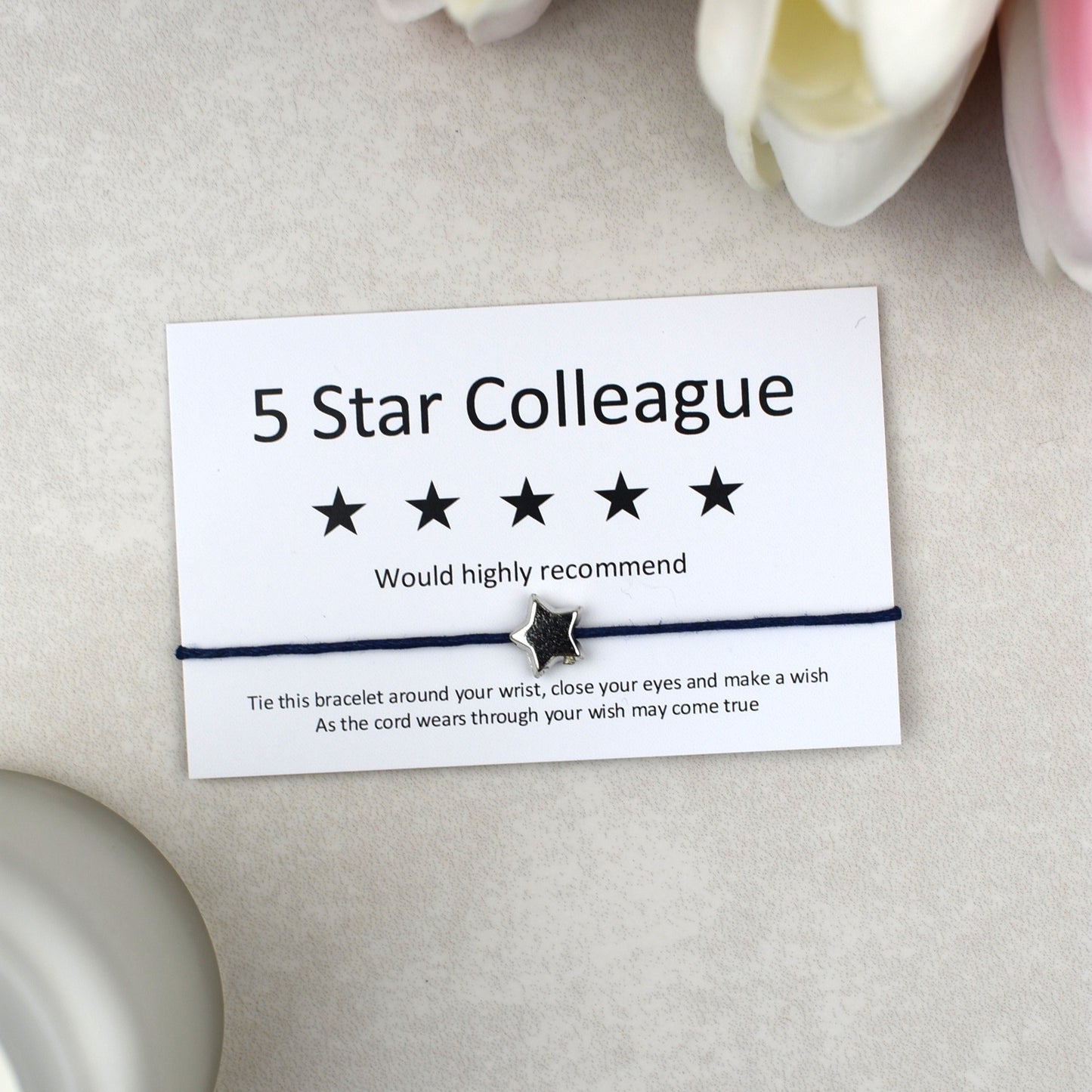 CLEARANCE - Team 5 Star Colleague Wish Bracelet